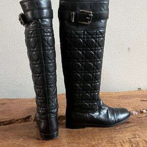 Dior Black Boots